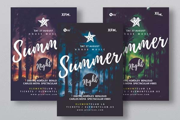 Editable Summer House Party Flyer Templates – Free & Premium PSD, Ai, Word ( Doc ), InDesign, Vector, EPS, PNG, PDF Formats Download